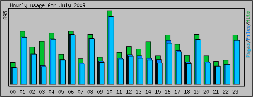 Hourly usage