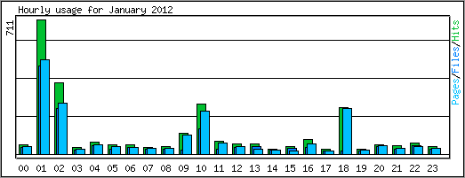 Hourly usage