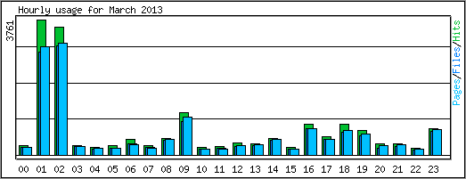 Hourly usage