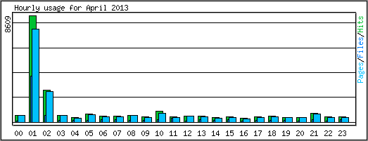 Hourly usage