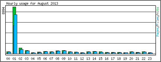 Hourly usage