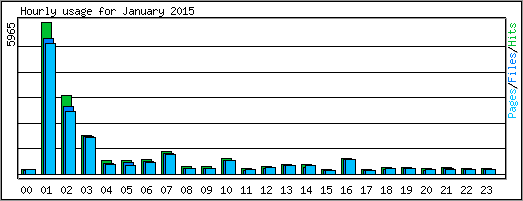 Hourly usage