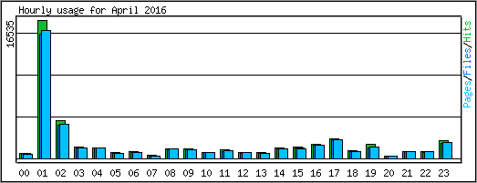 Hourly usage