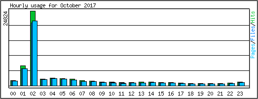 Hourly usage