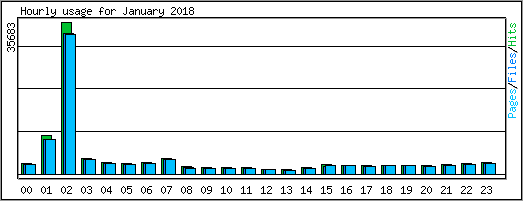 Hourly usage